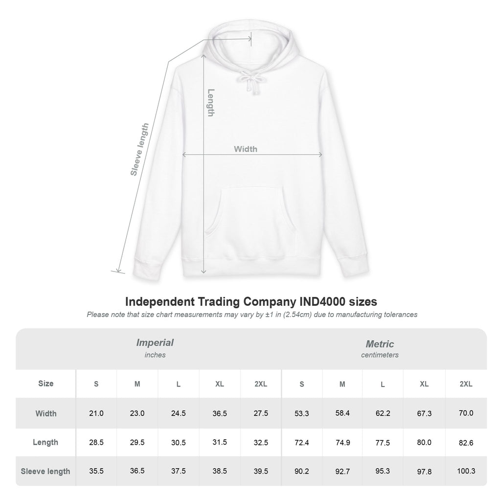 Nautical Anchor Unisex Heavyweight Hoodie