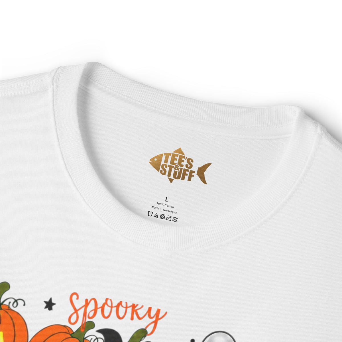 Halloween Pumpkins & Ghosts Tee — Spooky Boo, Trick-or-Treat Graphic T-Shirt