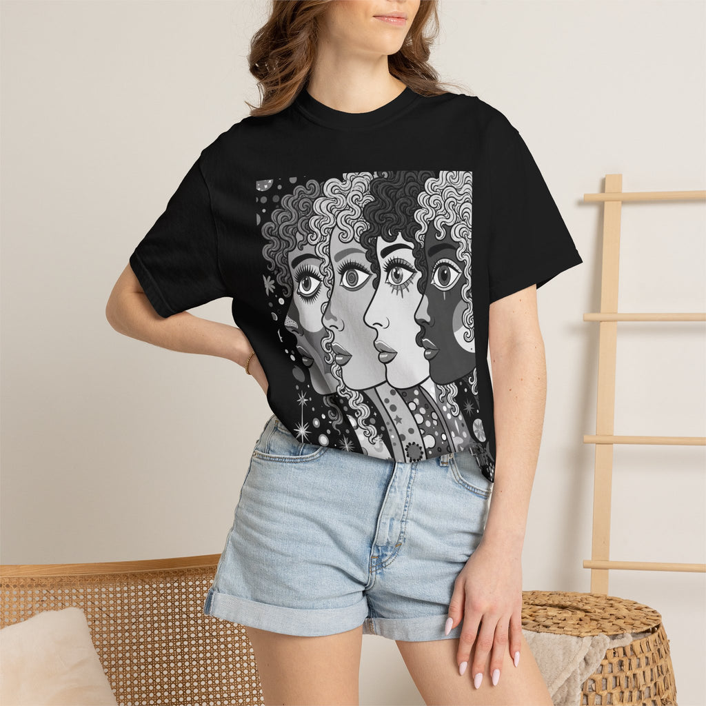 Artsy Pop Art Faces Graphics