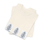 Nautical Anchor Trio T-Shirt — Vintage Navy Boat Crew Graphic Tee