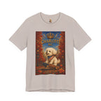 Charlotte NC Dog Tee — Cute Pup on Skateboard Patriotic T‑Shirt