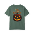 Halloween T-Shirt — "Halloween It's Here" & Jack-O'-Lantern Pumpkin Graphic