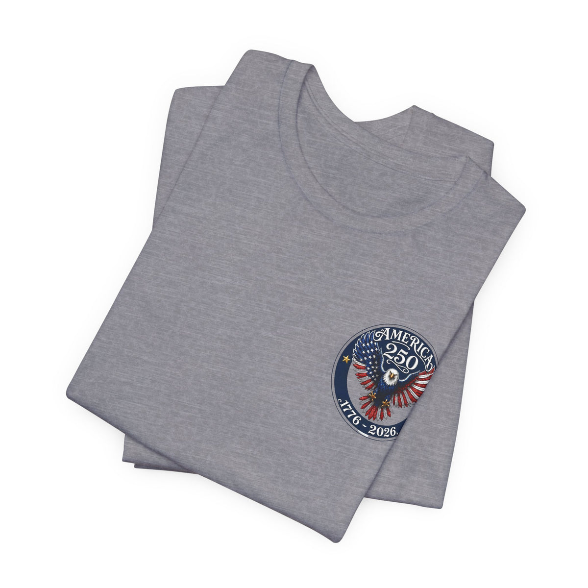 America 250 Eagle T-Shirt – 1776–2026 Bicentennial Celebration Tee