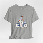 Bicycle Rider Illustration Jersey Tee