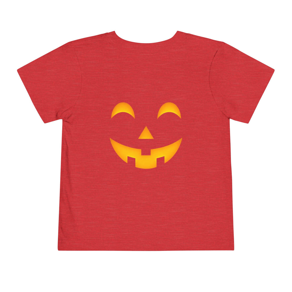 Toddler Halloween Pumpkin and Autumn Leaves Tee