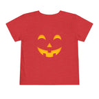 Toddler Halloween Pumpkin and Autumn Leaves Tee