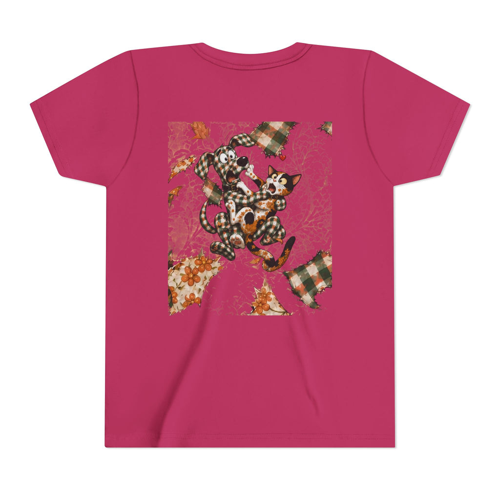 Gingham Dog & Calico Cat Kids Shirt