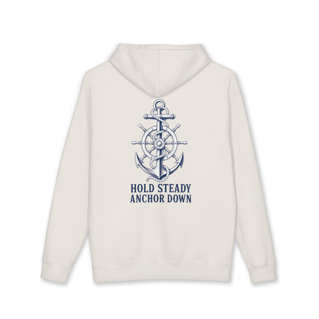 Nautical Anchor Unisex Heavyweight Hoodie