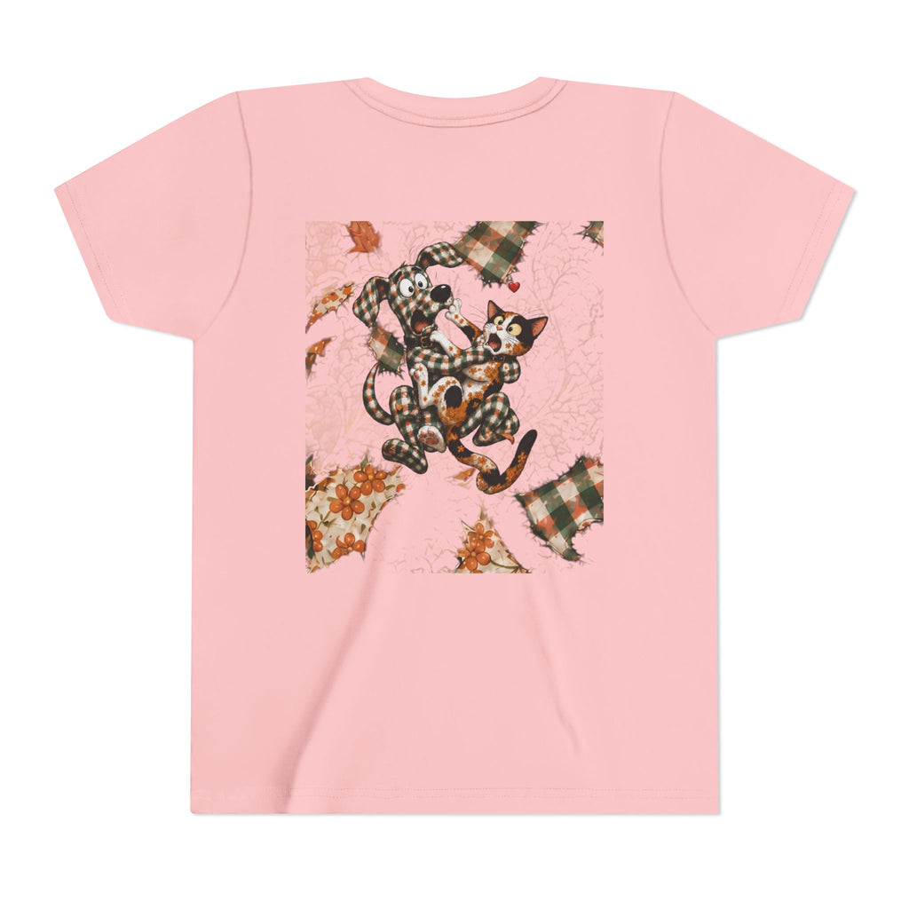 Gingham Dog & Calico Cat Kids Shirt