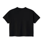 Women's Boxy Tee — Brown Spaniel Dog Graphic T‑Shirt