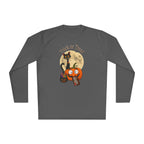 Halloween Pumpkin & Black Cat Long Sleeve Tee — "Trick or Treat / Hello Halloween"