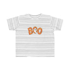 Toddler Tee - 'Boo' Ghost Halloween Striped Shirt