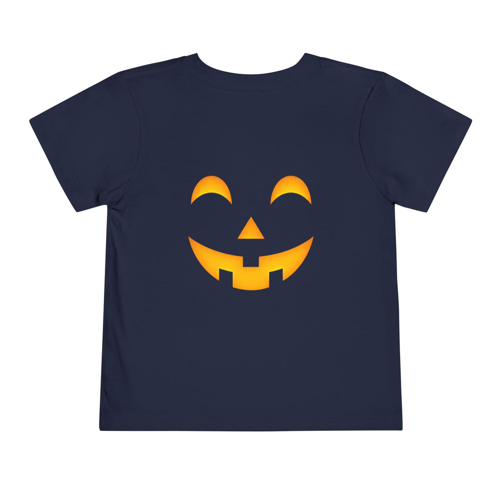 Toddler Halloween Pumpkin and Autumn Leaves Tee