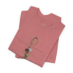 Shepherd Floral Staff T‑Shirt — 'The Lord Is My Shepherd' Faith Tee