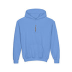 "The Lord Is My Shepherd" -Youth Heavy Blend Hooded Sweatshirt