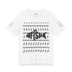 Fish Graphic Tee — 'FISH' Silhouette Fishing Shirt