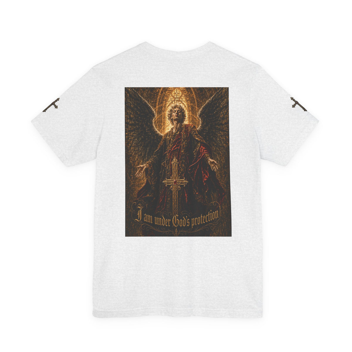 Gothic Angel Art T-Shirt.  Art at Heart collection Unisex Jersey Short Sleeve Tee.