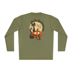 Halloween Pumpkin & Black Cat Long Sleeve Tee — "Trick or Treat / Hello Halloween"