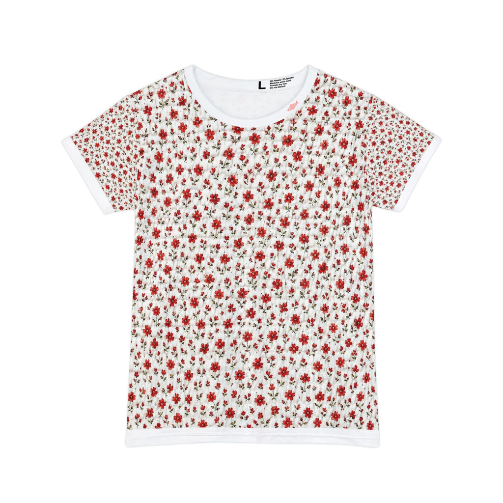 Teeny Tiny Rose Floral Tee