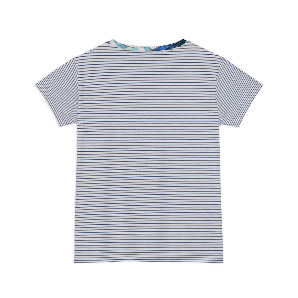 Tees & Stuff Women’s Striped Short Sleeve Shirt — Casual Nautical Tee