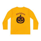 Youth Halloween Pumpkin Long Sleeve Tee - "Trick or Treat"