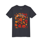 Youth Autumn Falling Leaves Short Sleeve Tee