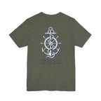 Anchor Graphic Tee — "Hold Steady Anchor Down" Nautical Shirt