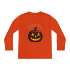 Youth Halloween Pumpkin Long Sleeve Tee - "Trick or Treat"