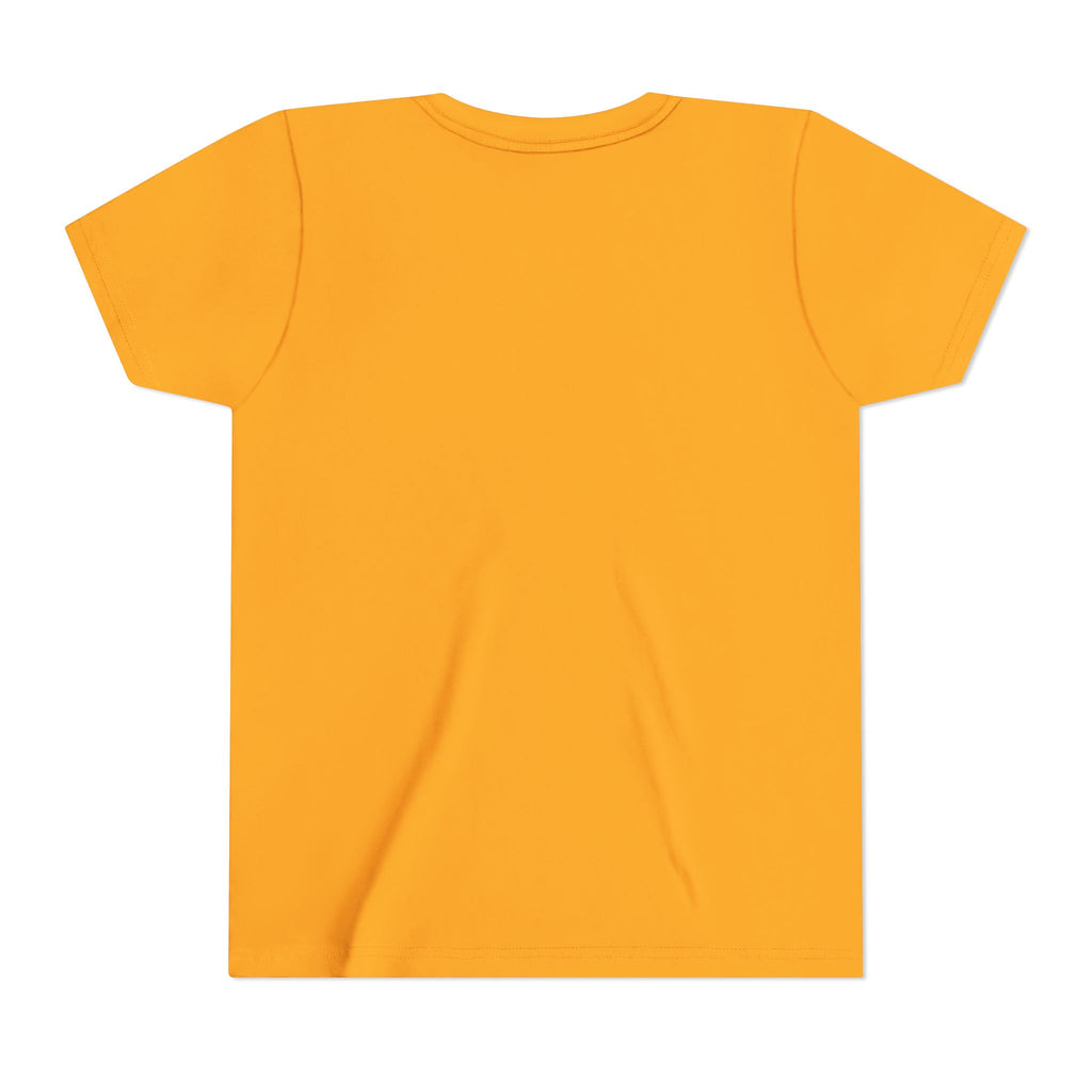 Youth Autumn Falling Leaves Short Sleeve Tee