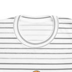 Toddler Tee - 'Boo' Ghost Halloween Striped Shirt