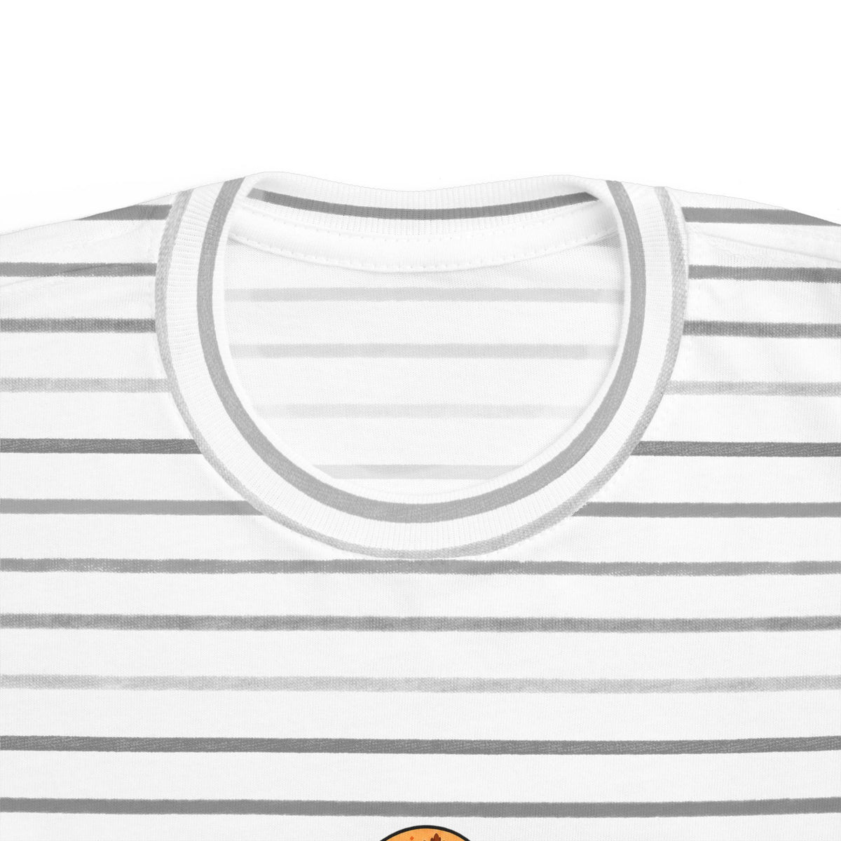Toddler Tee - 'Boo' Ghost Halloween Striped Shirt