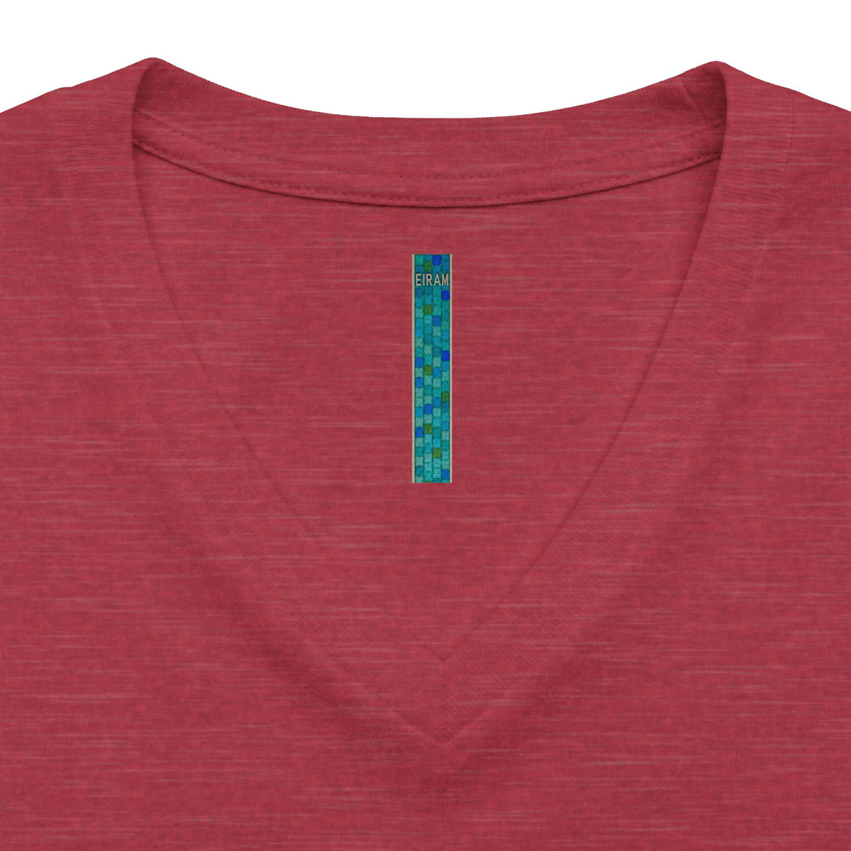 Orange Slice Splash T-Shirt | Citrus Fruit V-Neck Tee