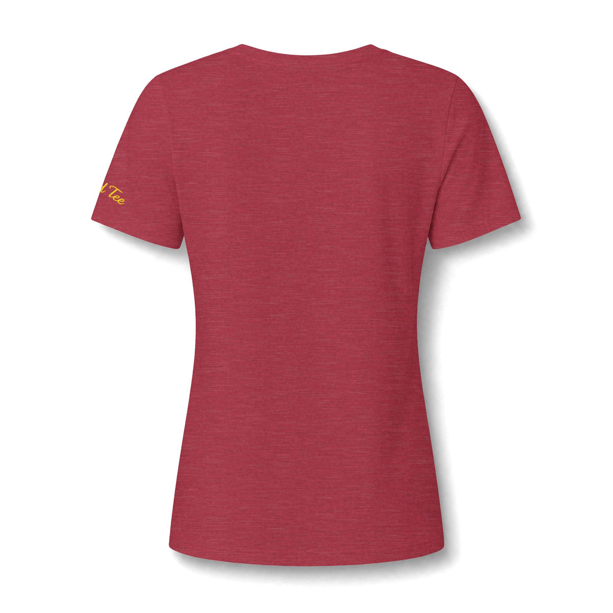 Orange Slice Splash T-Shirt | Citrus Fruit V-Neck Tee