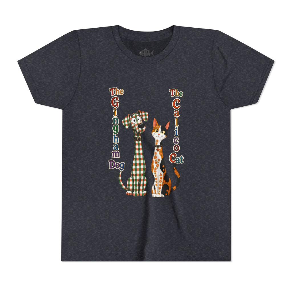 Gingham Dog & Calico Cat Kids Shirt