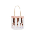 Ballet Tote Bag — 'Let's Dance' Ballerina Canvas Tote