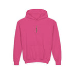 "The Lord Is My Shepherd" -Youth Heavy Blend Hooded Sweatshirt