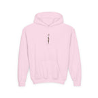 "The Lord Is My Shepherd" -Youth Heavy Blend Hooded Sweatshirt