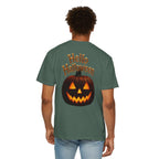 Halloween T-Shirt — "Halloween It's Here" & Jack-O'-Lantern Pumpkin Graphic