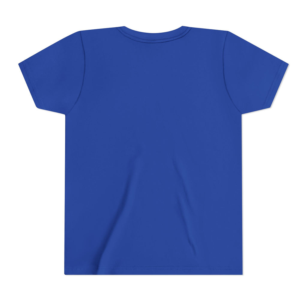 Youth Halloween Tee - "Hello Halloween" Ghost & Pumpkin Trick-or-Treat Shirt