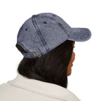 Sunflower Embroidered Vintage Cap