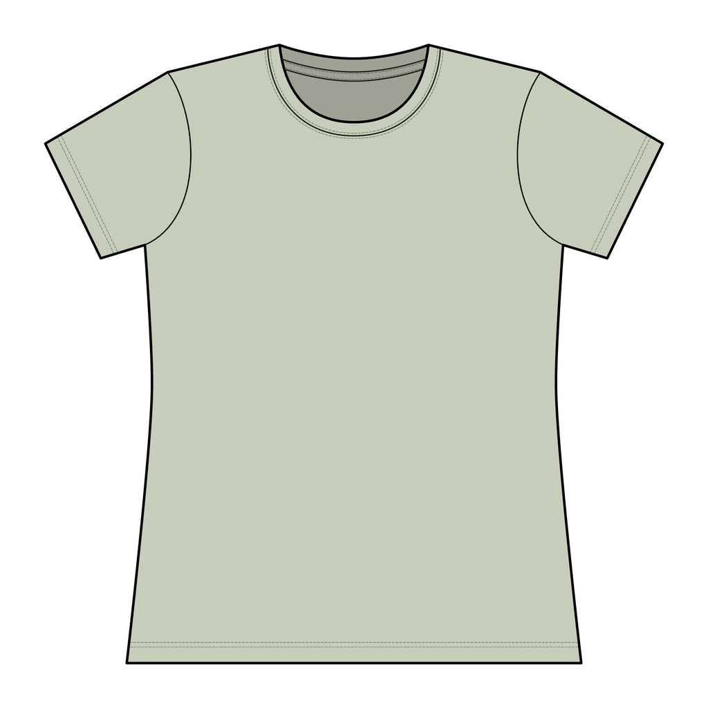Autumn Leaves Women's Relaxed Tee – 'Autumn Collection' Minimal Fall T-Shirt