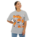 Halloween Pumpkins & Ghosts Tee — Spooky Boo, Trick-or-Treat Graphic T-Shirt