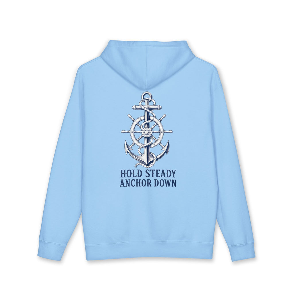 Nautical Anchor Unisex Heavyweight Hoodie