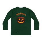 Youth Halloween Pumpkin Long Sleeve Tee - "Trick or Treat"