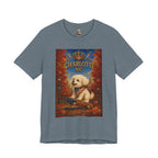 Charlotte NC Dog Tee — Cute Pup on Skateboard Patriotic T‑Shirt