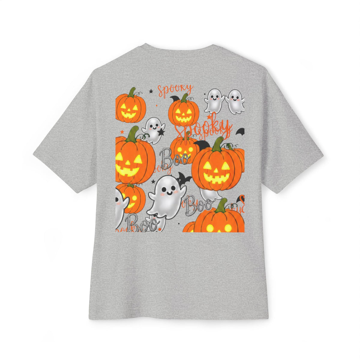 Halloween Pumpkins & Ghosts Tee — Spooky Boo, Trick-or-Treat Graphic T-Shirt