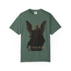 Guardian Angel -Faith- Graphic T‑Shirt — 'Tutus Sum' Cross Tee