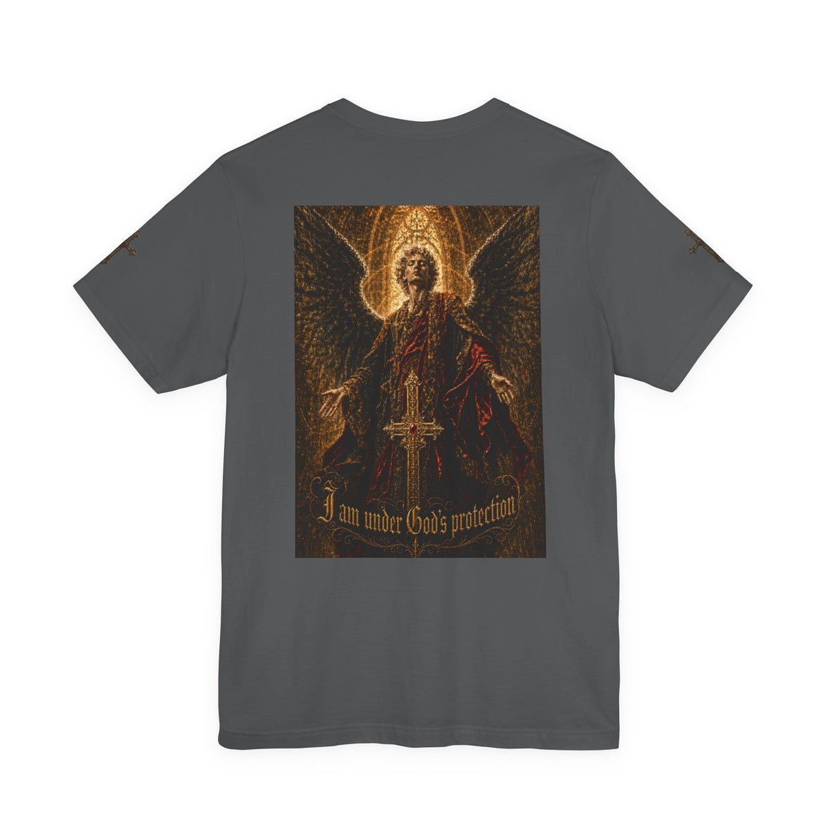 Gothic Angel Art T-Shirt.  Art at Heart collection Unisex Jersey Short Sleeve Tee.