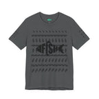 Fish Graphic Tee — 'FISH' Silhouette Fishing Shirt