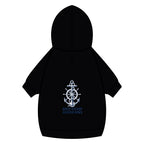 Pet Hoodie — Nautical Anchor "Hold Steady Anchor Down"